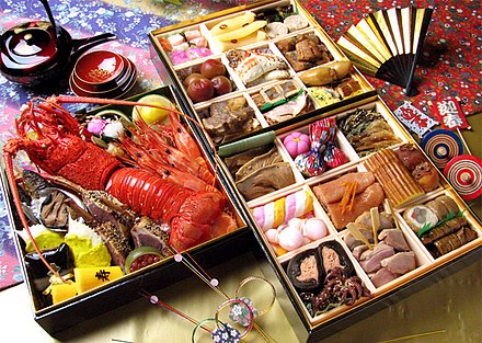 Osechi, new year special dishes