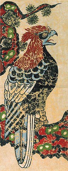 Otsu-e of Eagle, early 18th century, Minneapolis Institute of Art.jpg