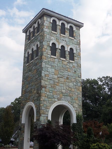 File:Our Lady of Mercy Church tower (Potomac, Maryland).JPG