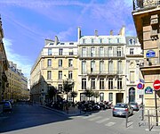 19th century buildings in Parisian style