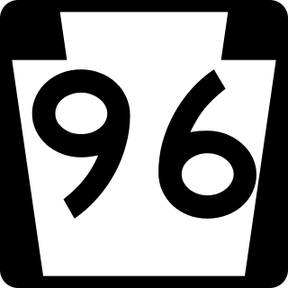 <span class="mw-page-title-main">Pennsylvania Route 96</span> State highway in Bedford County, Pennsylvania, US