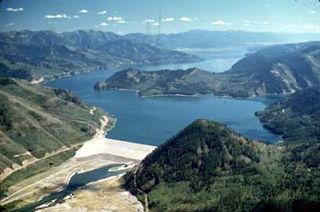 Palisades Dam Dam in Idaho, USA