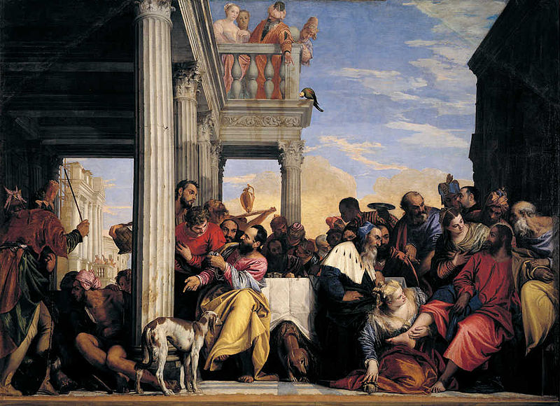 File:Paolo Veronese - Cena in casa di Simone - Torino Galleria Sabauda.jpg