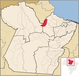 Gurupá – Mappa