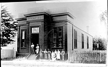 Pearson's carbolic sand soap factory in about 1900 Pearson's carbolic sand soap factory in about 1900.jpg