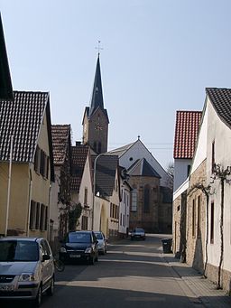 Die Pfarrkirche in Ruppersberg