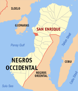 Kaart van San Enrique