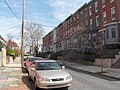 Cambridge Street, Fairmount, Philadelphia, PA 19130, looking east, 2900 block