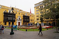 Park of the flag Plaza Peru, Lima.jpg