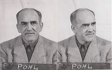 Oswald Pohl German Nazi, head of the SS Main Economic and Administrative Office
