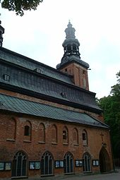 Kartäuserstiftskirche. Das Dach hat die Form eines Sarges