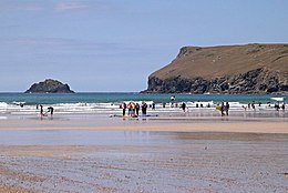 Spiaggia a Polzeath