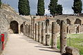 Deutsch: Pompeji, Schule der Gladiatoren English: Pompeii, gladiator barracks