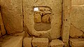 Porthole entrance at the Ħaġar Qim temple, Malta