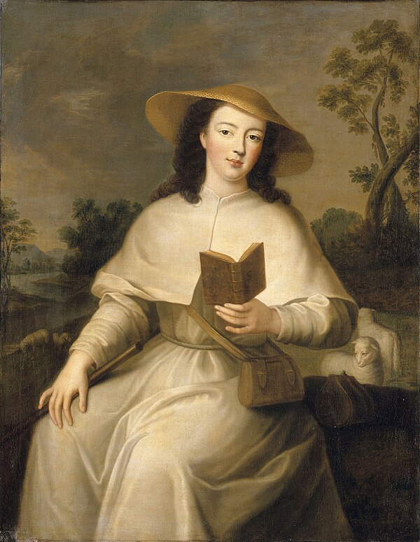 Portrait by Jean-Baptiste Santerre, 1725