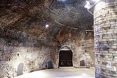 Interior of Medalta Potteries kiln