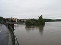 Čeština: Povodně v Praze v roce 2013. English: 2013 floods in Prague, Czech Republic.