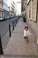 Миниатюра для Файл:Prague Praha 2014 Holmstad street in Nove Mesto.jpg