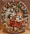 Quimper (provenant de la cathédrale Saint-Corentin) : Sainte-Trinité aux anges musiciens (bois peint, XVème siècle, provenant probablement de Rhénanie)