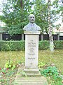 Bustul lui István Bethlen, fost prim-ministru al Ungariei, născut la Gornești