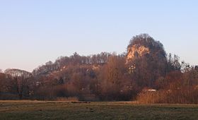 Vue de la face sud-est du Rainberg.