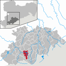 Raschau-Markersbach – Mappa