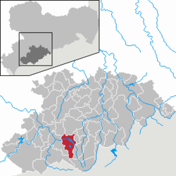 Raschau-Markersbach - Carte