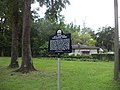 Ray Charles Childhood Home historical marker