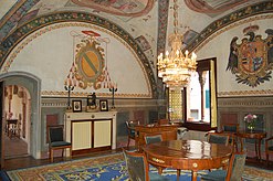 Real Colexio de España en Boloña. Antecámara Real
