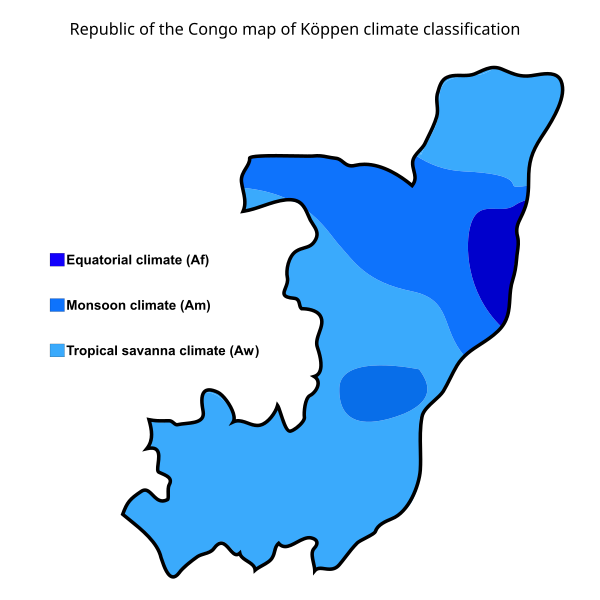 File:Republic of the Congo map of Köppen climate classification.svg