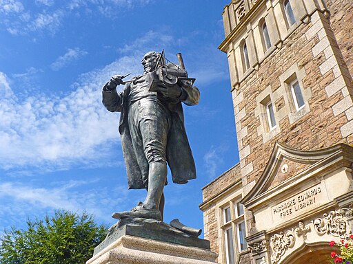 Richard Trevithick Statue, Camborne - geograph.org.uk - 3647799