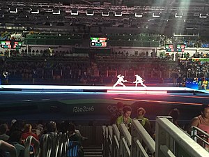 Rio 2016 - Fencing men's épée (FE008) (28561464273) .jpg