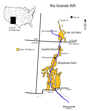 <span class="mw-page-title-main">Rio Grande rift</span> Continental rift zone in North America