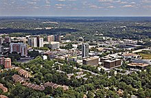 North Bethesda, Maryland - Looking Northeast. North Bethesda Market East visible in center of photo RockvilleMarylandNortheast.jpg