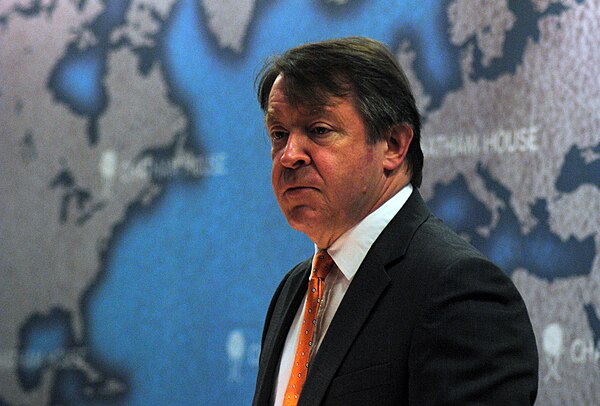 Portrait of Gifford at Chatham House in 2013