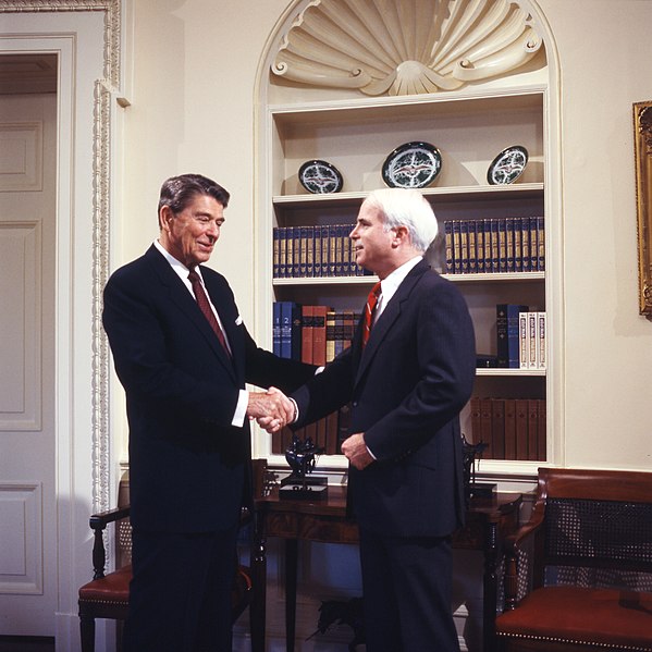 File:Ronald Reagan with John McCain.jpg