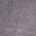 Одна з кількох доісторичних гравюр у Валькамоніці .