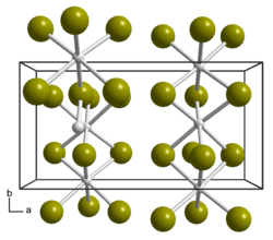Crystal structure of ruthenium (III) bromide