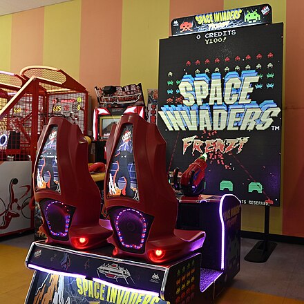 Space Invaders Frenzy machine