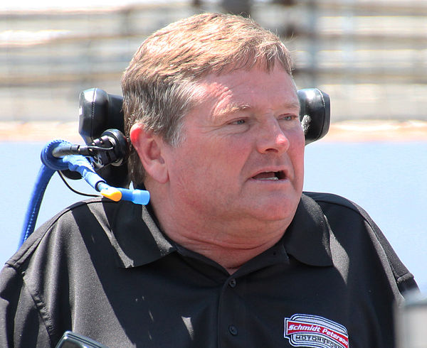 Sam Schmidt was paralyzed after an accident at Walt Disney World Speedway in 2000