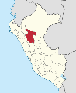 San Martín (Perù) - Localizzazione