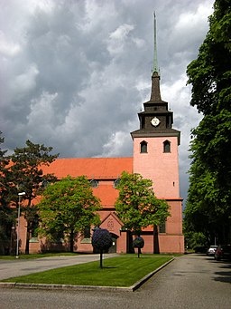 Sandvikens kyrka i juni 2010