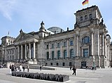 Gedenktafeln am Reichstag