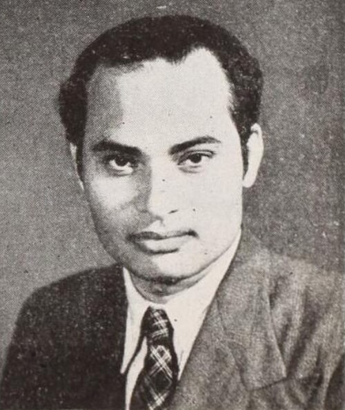 Mukherjee in November 1945