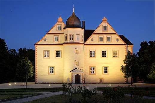 Blue hour at Königs Wusterhausen castle