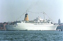 Sea Princess in Venice, Italy 1986. Sea Princess Venice 1986.jpg