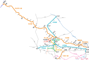 図 西武 新宿 線 路線 急行（西武新宿線）の停車駅・路線図・沿線の観光情報・模型