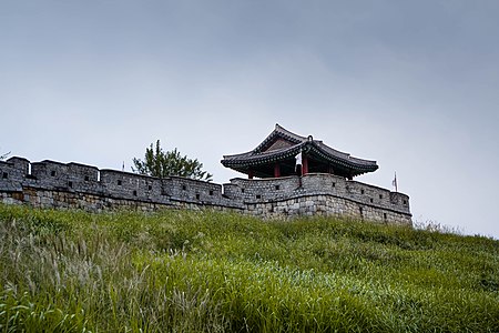 Seobukgakru of Hwaseong Fortress Photograph: Pip1024