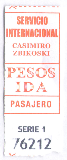 Miniatuur voor Bestand:Servicio Internacional Posadas - Encarnación • boleto ida.png