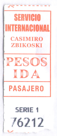 Миниатюра для Файл:Servicio Internacional Posadas - Encarnación • boleto ida.png